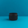 1 oz Black Double Walled Plastic Cosmetic Jars fragrance oil bottle
