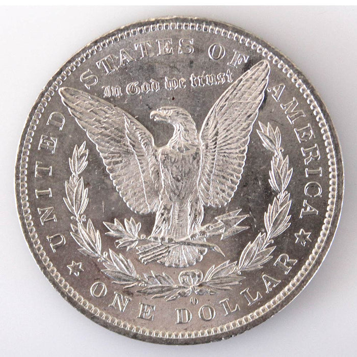 1883-O Morgan Silver Dollar (reverse) from AntiqueDigger.com