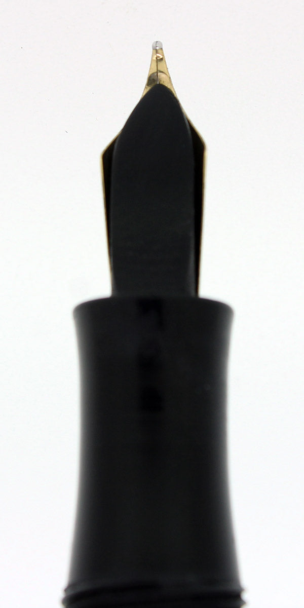 1920S STAR PEN CO CINCINNATI OHIO MAKER BLACK HARD RUBBER FOUNTAIN PEN RESTORED OFFERED BY ANTIQUE DIGGER