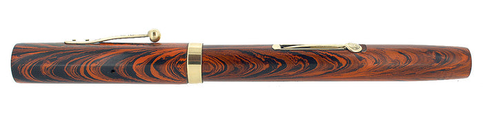 1920S WATERMAN 52 RIPPLE RIPPLE M-BBB 2.28MM FLEX NIB FOUNTAIN PEN RESTORED OFFERED BY ANTIQUE DIGGER