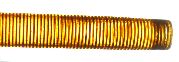 1936 PARKER GOLDEN PEARL STANDARD VACUMATIC DOUBLE JEWEL FOUNTAIN PEN RESTORED OFFERED BY ANTIQUE DIGGER