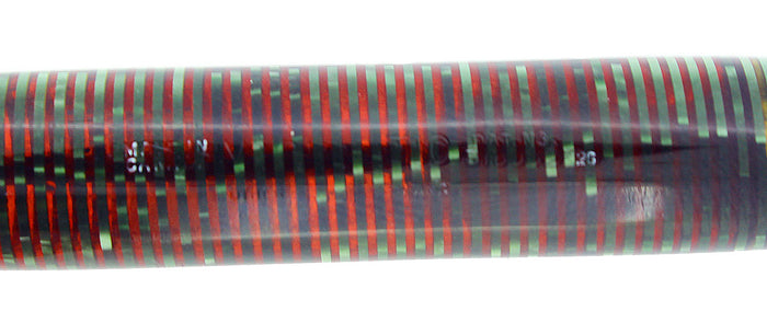 1936 PARKER VACUMATIC EMERALD PEARL DOUBLE JEWEL STANDARD FOUNTAIN PEN RESTORED OFFERED BY ANTIQUE DIGGER