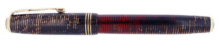 1937 PARKER GOLDEN PEARL STANDARD VACUMATIC DOUBLE JEWEL FOUNTAIN PEN RESTORED OFFERED BY ANTIQUE DIGGER