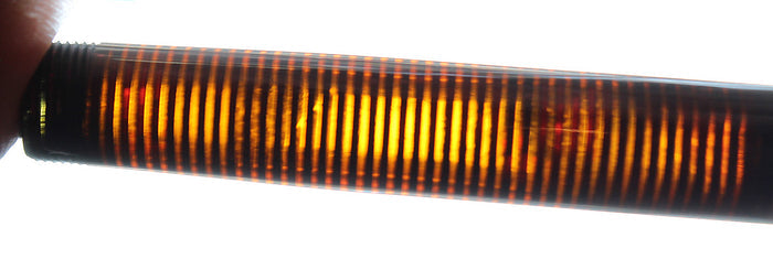 1938 PARKER BURGUNDY PEARL VACUMATIC DOUBLE JEWEL FOUNTAIN PEN RESTORED OFFERED BY ANTIQUE DIGGER