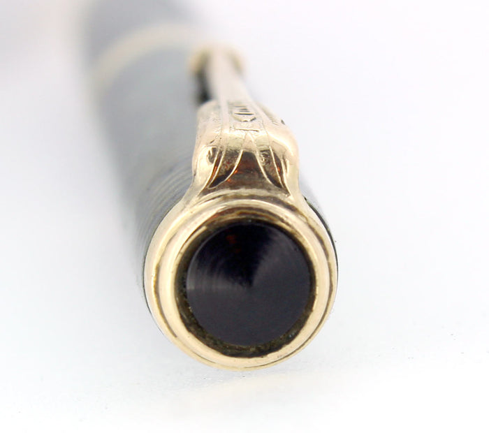 1938 PARKER VACUMATIC SENIOR MAXIMA EMERALD PEARL MECHANICAL PENCIL RESTORED OFFERED BY ANTIQUE DIGGER