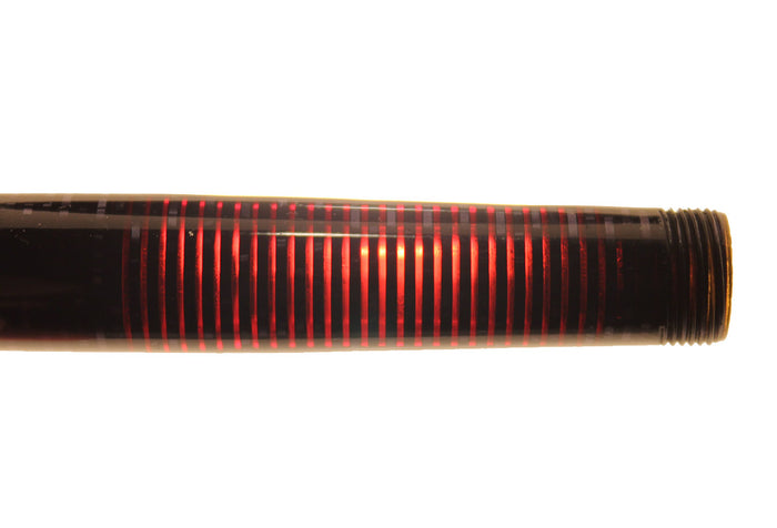1941 PARKER AZURE PEARL DOUBLE JEWEL VACUMATIC FOUNTAIN PEN LONG MAJOR SIZE RESTORED OFFERED BY ANTIQUE DIGGER