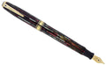 1941 PARKER DUOFOLD FOUNTAIN PEN DUSTY ROSE CELLULOID INGENUE SIZE RESTORED OFFERED BY ANTIQUE DIGGER