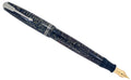1941 PARKER SILVER PEARL DOUBLE JEWEL VACUMATIC FOUNTAIN MAJOR SIZE RESTORED OFFERED BY ANTIQUE DIGGER
