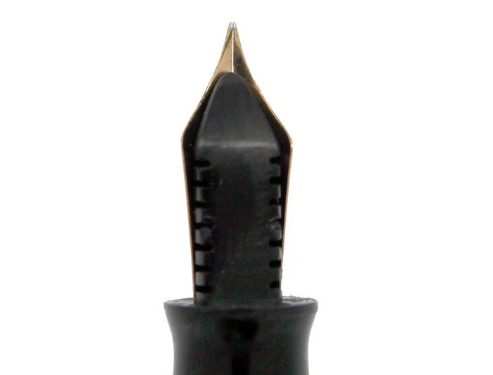 1941 PARKER VACUMATIC JUNIOR DEBUTANTE EMERALD PEARL FOUNTAIN PEN RESTORED OFFERED BY ANTIQUE DIGGER
