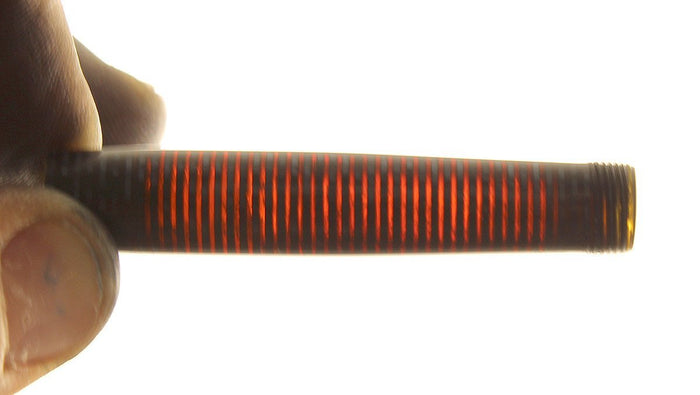 1942 PARKER AZURE PEARL VACUMATIC MED 14K NIB FOUNTAIN PEN RESTORED EXCELLENT OFFERED BY ANTIQUE DIGGER