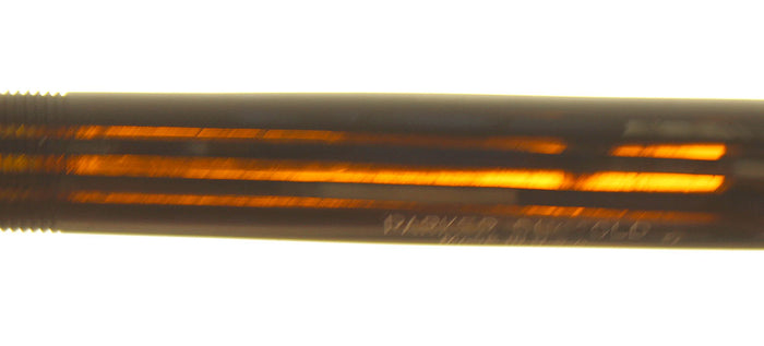 1942 PARKER BLUE GRAY DUOFOLD FOUNTAIN PEN STANDARD SIZE RESTORED OFFERED BY ANTIQUE DIGGER