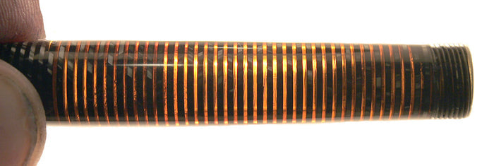 1942 PARKER SILVER PEARL VACUMATIC FOUNTAIN PEN F to B NIB MAJOR SIZE RESTORED OFFERED BY ANTIQUE DIGGER