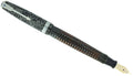 1942 PARKER SILVER PEARL VACUMATIC MAJOR FOUNTAIN PEN XXF-M FLEX NIB RESTORED OFFERED BY ANTIQUE DIGGER