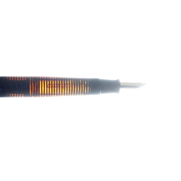 1943 PARKER VACUMATIC AZURE PEARL SINGLE JEWEL MAJOR FOUNTAIN PEN RESTORED OFFERED BY ANTIQUE DIGGER