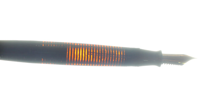 1944 PARKER AZURE PEARL VACUMATIC MAJOR FOUNTAIN PEN RESTORED OFFERED BY ANTIQUE DIGGER