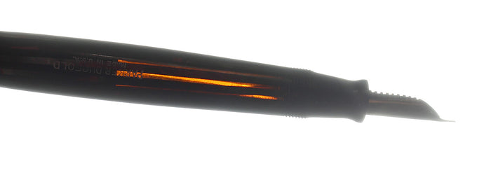 1945 PARKER SENIOR DUOFOLD DUSTY ROSE CELLULOID FOUNTAIN PEN RESTORED OFFERED BY ANTIQUE DIGGER