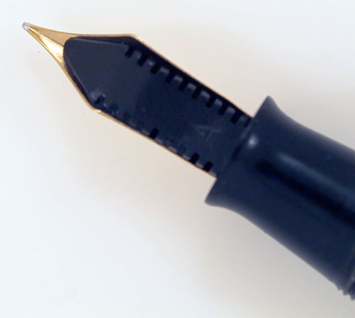 1945 PARKER SILVER PEARL VACUMATIC MAJOR FOUNTAIN PEN M to BB FLEX NIB RESTORED OFFERED BY ANTIQUE DIGGER