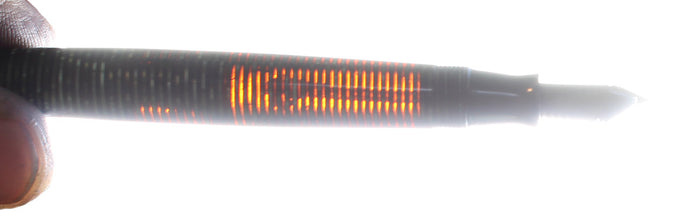 1945 PARKER VACUMATIC EMERALD PEARL MAJOR FOUNTAIN PEN RESTORED OFFERED BY ANTIQUE DIGGER