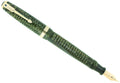 1945 PARKER VACUMATIC EMERALD PEARL SINGLE JEWEL FOUNTAIN PEN RESTORED EXCELLENT OFFERED BY ANTIQUE DIGGER