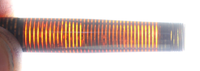 1945 PARKER VACUMATIC GOLDEN PEARL MAJOR FOUNTAIN PEN RESTORED OFFERED BY ANTIQUE DIGGER