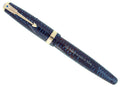 1946 PARKER AZURE PEARL VACUMATIC MAJOR FOUNTAIN PEN RESTORED OFFERED BY ANTIQUE DIGGER