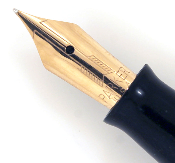 1946 PARKER EMERALD PEARL VACUMATIC DEBUTANTE FOUNTAIN PEN RESTORED