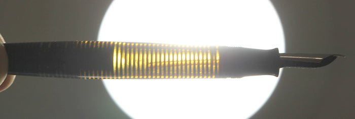 1946 PARKER EMERALD PEARL VACUMATIC MAJOR FOUNTAIN PEN XF-B FLEX NIB RESTORED OFFERED BY ANTIQUE DIGGER