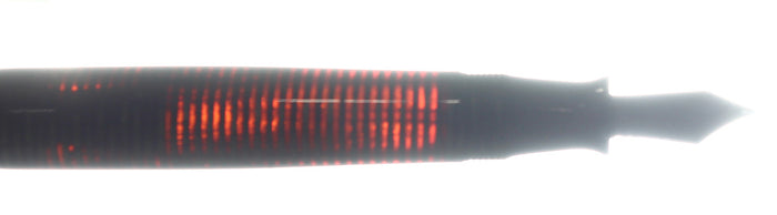 1946 PARKER VACUMATIC EMERALD PEARL FOUNTAIN F-BB 1.71MM FLEX NIB PEN RESTORED OFFERED BY ANTIQUE DIGGER