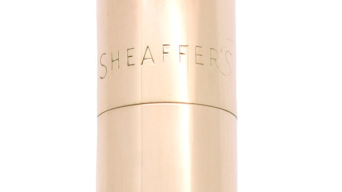 1946 SHEAFFER STRATOWRITER BALLPOINT PEN CONVERTED TO WORK W/MODERN REFILLS OFFERED BY ANTIQUE DIGGER