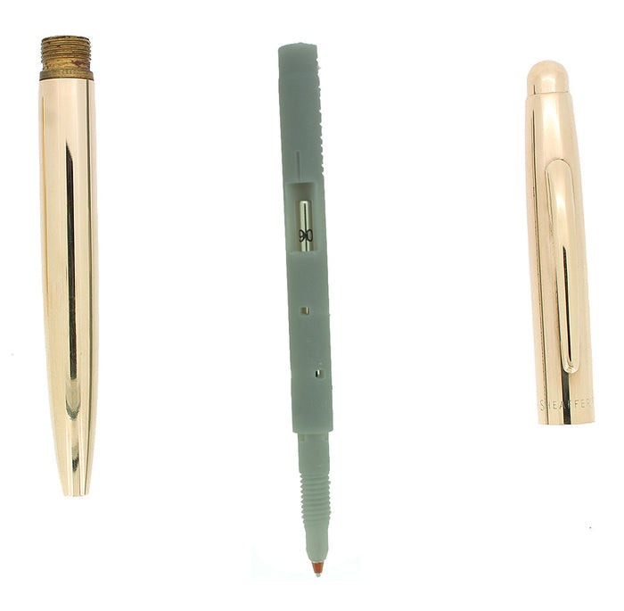 1946 SHEAFFER STRATOWRITER BALLPOINT PEN CONVERTED TO WORK W/MODERN REFILLS OFFERED BY ANTIQUE DIGGER