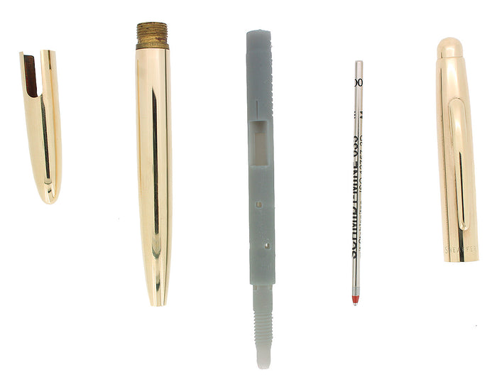 1946 SHEAFFER STRATOWRITER BALLPOINT PEN CONVERTED TO WORK W/MODERN REFILLS OFFERED BY ANTIQUE DIGGER