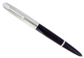 1947 PARKER 51 INDIA BLACK VACUMATIC SMOOTH FINE NIB FOUNTAIN PEN RESTORED OFFERED BY ANTIQUE DIGGER