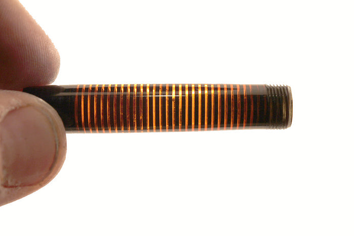 1947 PARKER AZURE BLUE PEARL VACUMATIC DEBUTANTE FOUNTAIN PEN F - BB NIB RESTORED OFFERED BY ANTIQUE DIGGER