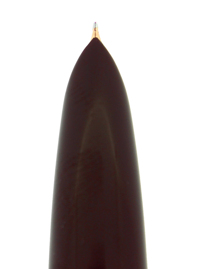 1948 PARKER 51 AEROMETRIC BURGUNDY FOUNTAIN PEN FINE/MEDIUM NIB RESTORED OFFERED BY ANTIQUE DIGGER