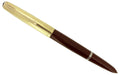 1948 PARKER 51 BURGUNDY AEROMETRIC FOUNTAIN PEN FINE/MEDIUM NIB RESTORED OFFERED BY ANTIQUE DIGGER