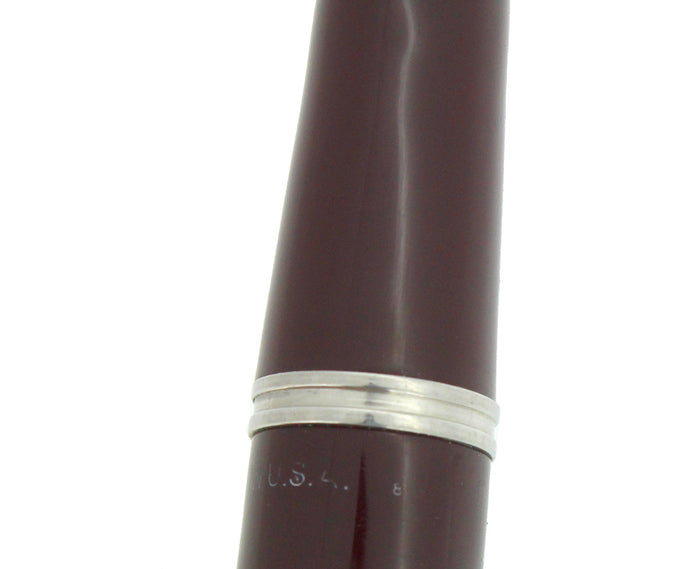 1948 PARKER 51 BURGUNDY AEROMETRIC FOUNTAIN PEN FINE/MEDIUM NIB RESTORED OFFERED BY ANTIQUE DIGGER