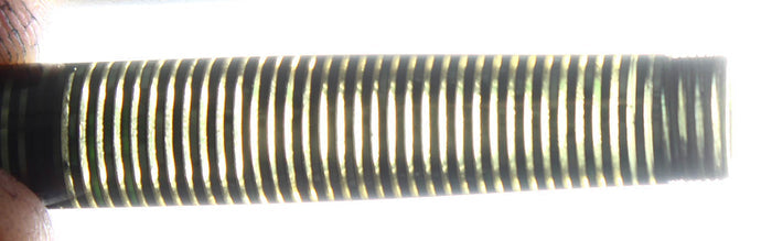 1948 PARKER VACUMATIC MAJOR EMERALD PEARL FOUNTAIN PEN RESTORED OFFERED BY ANTIQUE DIGGER