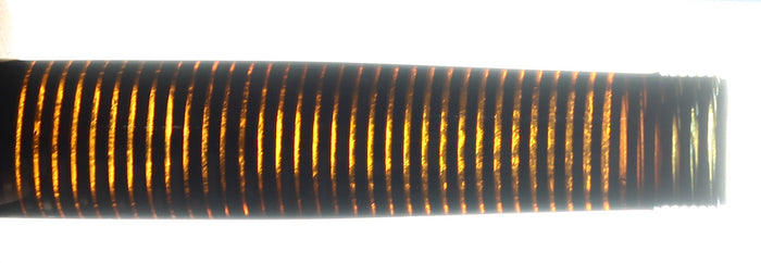 1948 PARKER VACUMATIC SILVER PEARL SINGLE JEWEL FOUNTAIN PEN RESTORED OFFERED BY ANTIQUE DIGGER