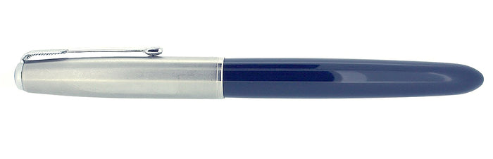 1950 PARKER 51 MIDNIGHT BLUE AEROMETRIC FOUNTAIN PEN & PENCIL SET RESTORED OFFERED BY ANTIQUE DIGGER