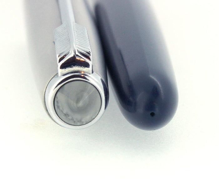 1950 PARKER 51 MIDNIGHT BLUE AEROMETRIC FOUNTAIN PEN RESTORED OFFERED BY ANTIQUE DIGGER