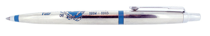1964/65 PARKER JOTTER NEW YORK WORLD'S FAIR BALLPOINT PEN STERLING OVERLAY OFFERED BY ANTIQUE DIGGER