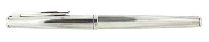 1970S PLATINUM (JAPAN) LINED STERLING 18K NIB FOUNTAIN PEN NEW OLD STOCK OFFERED BY ANTIQUE DIGGER