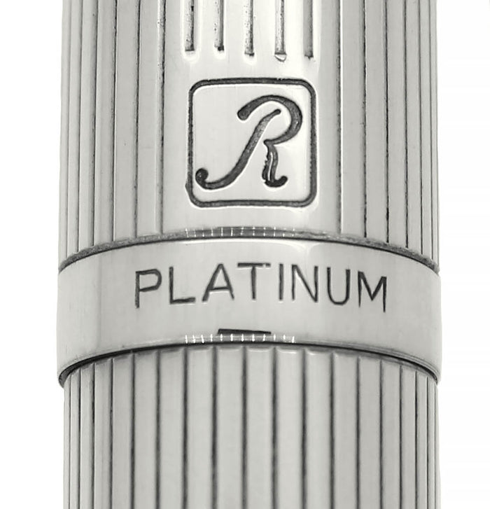 1970S PLATINUM (JAPAN) LINED STERLING 18K NIB FOUNTAIN PEN NEW OLD STOCK OFFERED BY ANTIQUE DIGGER