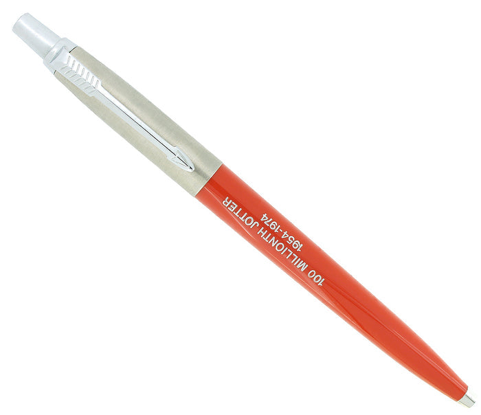 1974 PARKER 100 MILLIONTH JOTTER PEN NEW OLD STOCK MINT IN BOX WITH PAPERS OFFERED BY ANTIQUE DIGGER