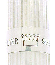 1976 SHEAFFER TARGA MODEL 1004X GOLD TRIM STERLING SILVER STRAIGHT LINE PENCIL MINT CONDITION OFFERED BY ANTIQUE DIGGER