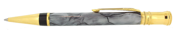 1989 PARKER DUOFOLD GREY PEARL BALLPOINT PEN MINT NEW IN BOX MADE IN UK OFFERED BY ANTIQUE DIGGER