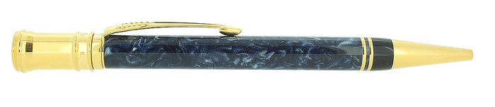 1990 PARKER DUOFOLD LAPIS LAZULI BALLPOINT PEN MINT NEW IN BOX MADE IN UK OFFERED BY ANTIQUE DIGGER
