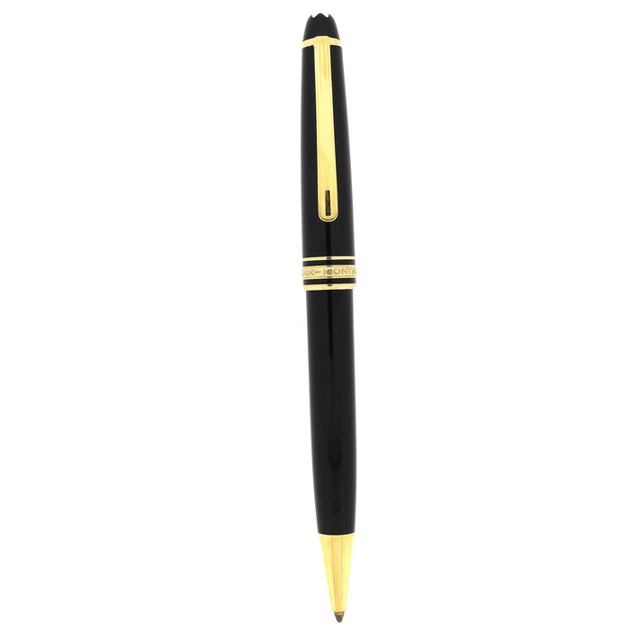 1990S MONTBLANC 164 MEISTERSTUCK GOLD FINISH CLASSIQUE BALLPOINT PEN W/NEW REFILL OFFERED BY ANTIQUE DIGGER