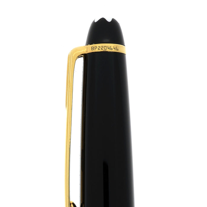 1990S MONTBLANC 164 MEISTERSTUCK GOLD FINISH CLASSIQUE BALLPOINT PEN W/NEW REFILL OFFERED BY ANTIQUE DIGGER