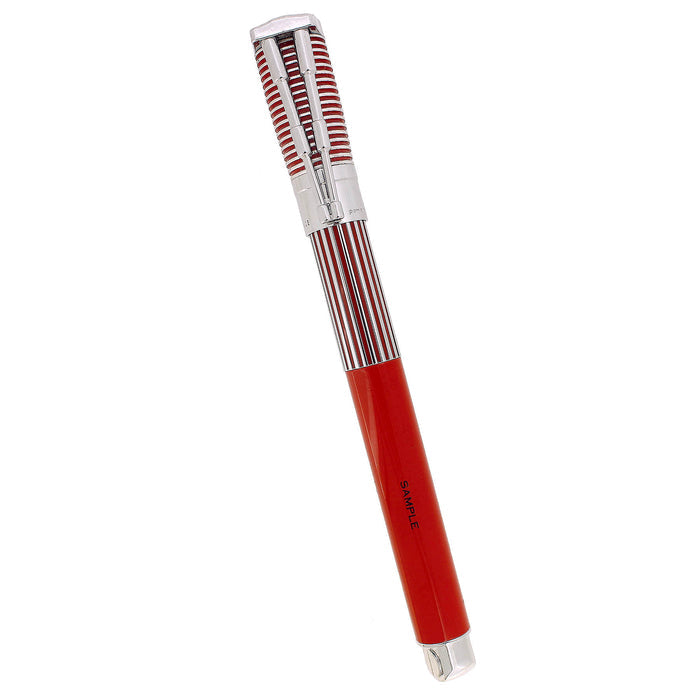 1990S WATERMAN RED & CHROME DEALER SAMPLE HARLEY DAVIDSON FOUNTAIN PEN OFFERED BY ANTIQUE DIGGER